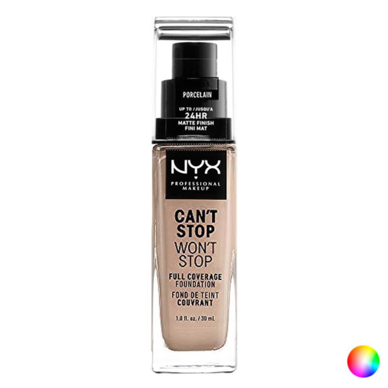 Flytande makeupbas Can't Stop Won't Stop NYX (30 ml) - medium olive