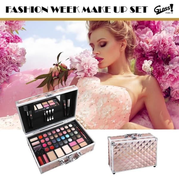 BEAUTY BOX Make Up - Champagne- Diamond Luxuries -55 un.