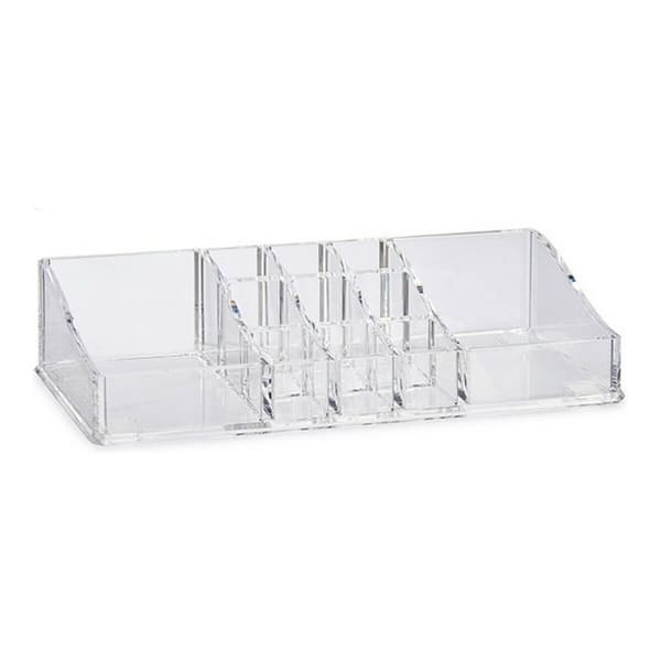 Sminkorganisatören Berilo 6103-X Transparent 9 x 4,5 x 22,7 cm