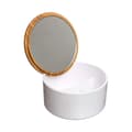 Miniatyrbild 2 av 2: Förvaringslåda med lock 5five Simply Smart Natureo Vit Naturell Glas Bambu ABS ø 13,5 x 7 cm