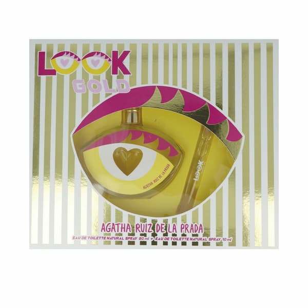 Parfume sæt til kvinder Agatha Ruiz De La Prada Look Gold 2 Dele