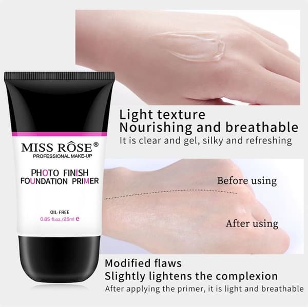 Miss Rose Photo Finish Foundation Primer (25 ml)