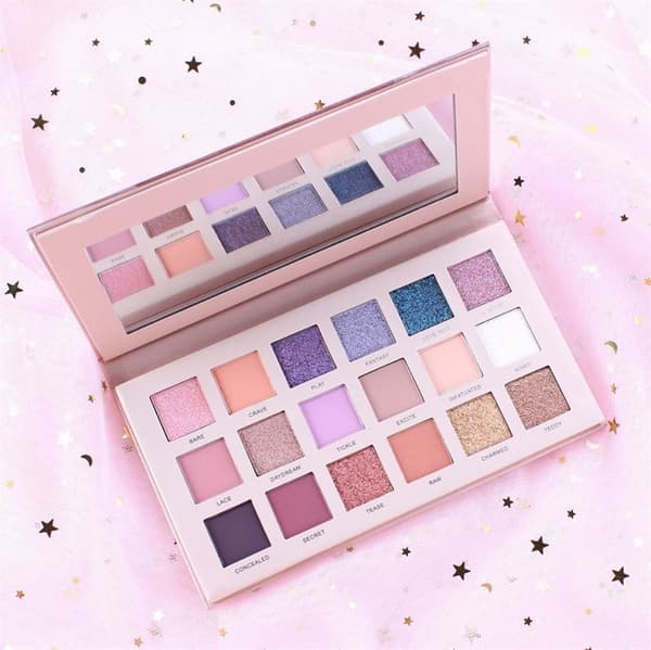 Miss Rose New Nude Eyeshadow Palette, Ögonskugga - Chroma