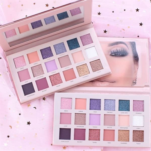 Miss Rose New Nude Eyeshadow Palette, Ögonskugga - Chroma