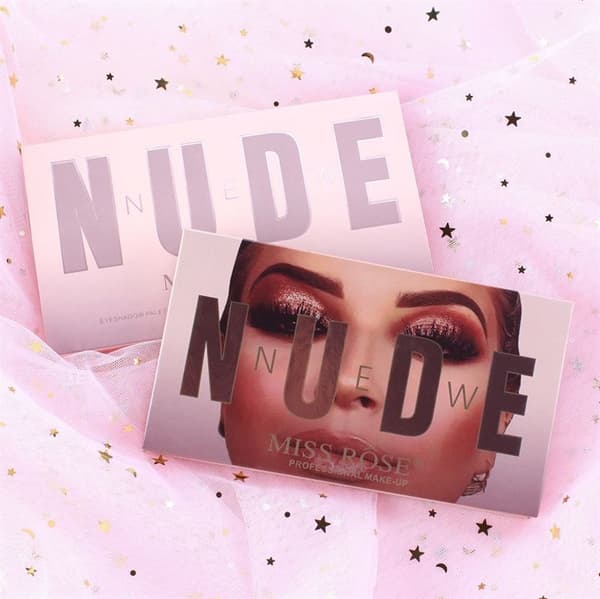 Miss Rose New Nude Eyeshadow Palette, Ögonskugga - Chroma