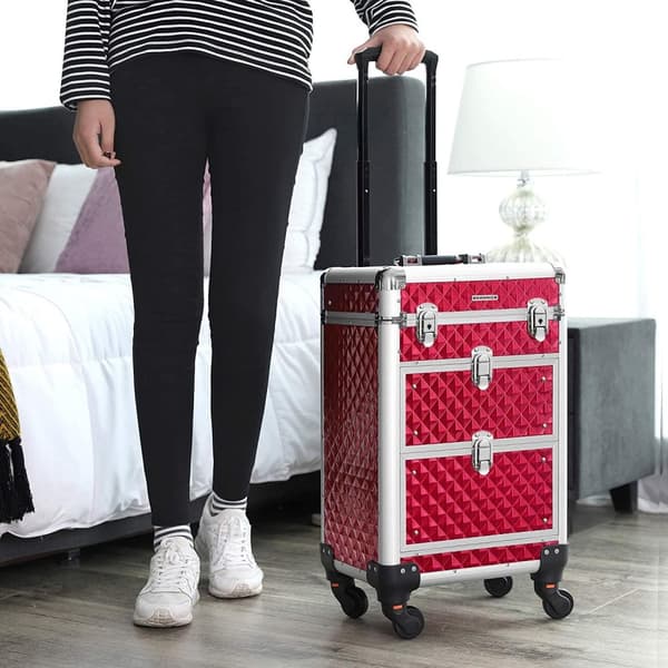 Rootz MakeUp Koffer - Cosmetica Trolleykerbjudande