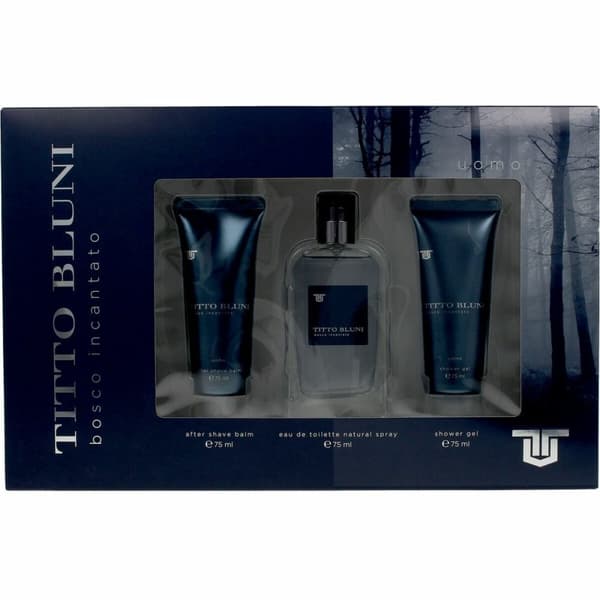 Parfume sæt til mænd Titto Bluni Bosco Incantato 3 Dele