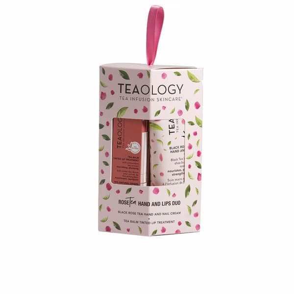 Kosmetiksæt Teaology Black Rose Tea 2 Dele