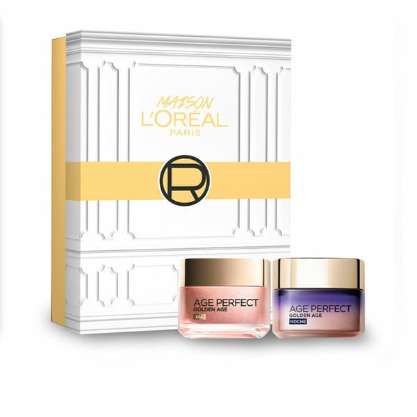 Kosmetisk Sett L'Oreal Make Up Age Perfect Anti-aldring 2 Deler