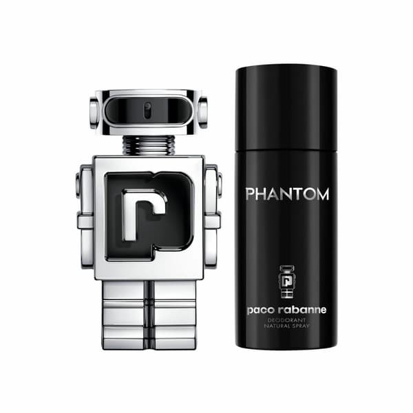 Sett herre parfyme Paco Rabanne PHANTOM 2 Deler