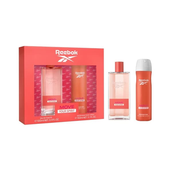 Sett dame parfyme Reebok EDT Move Your Spirit 2 Deler
