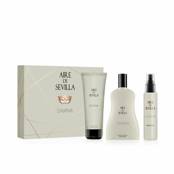 Parfume sæt til kvinder Aire de Sevilla Divana 3 Dele