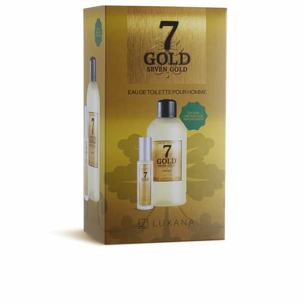 Parfume sæt til mænd Luxana Seven Gold 2 Dele