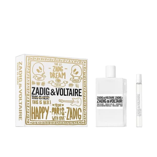 Sett dame parfyme Zadig & Voltaire This Is Her! 2 Deler