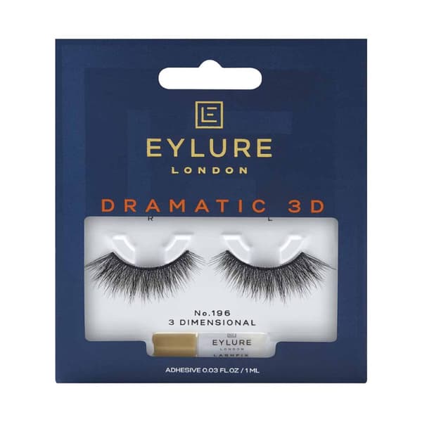 Set med falska ögonfransar Eylure Dramatic 3D Nº 196