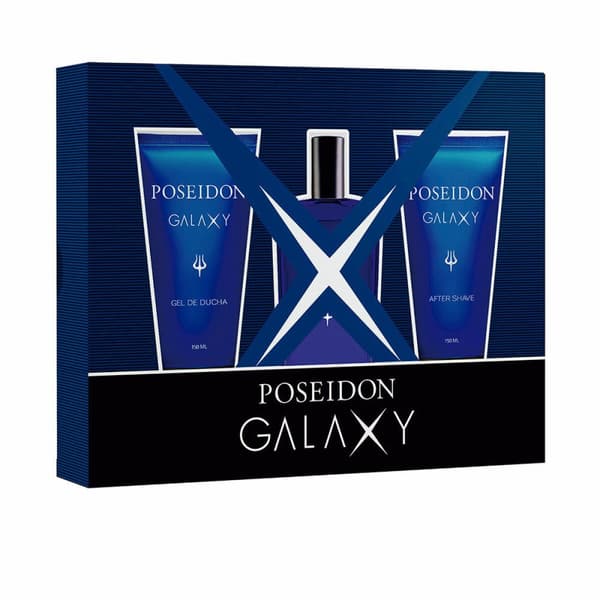 Miesten parfyymisetti Poseidon Poseidon Galaxy 3 Kappaletta