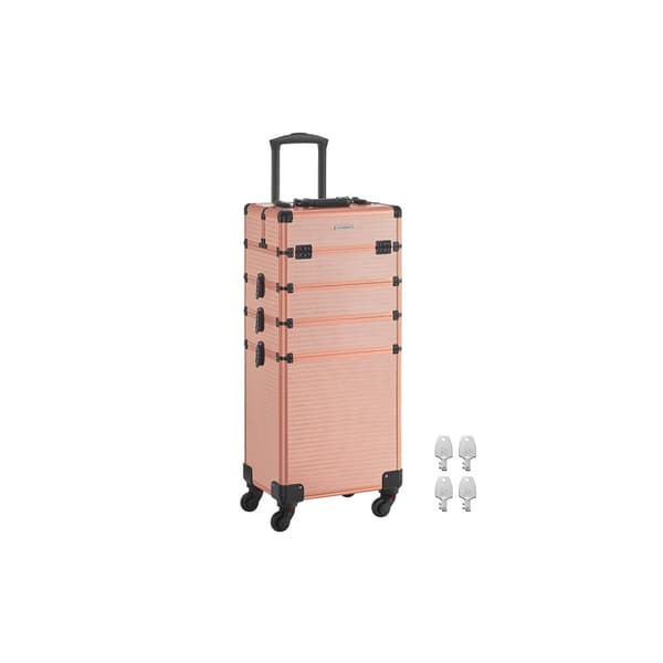 Kosmeettinen runko-4-in-1-valmistaja Case-Champagne Gold