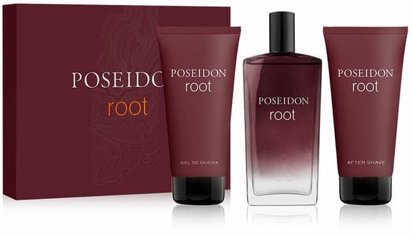 Men's Perfume Set Poseidon EDT Root 3 Pieces