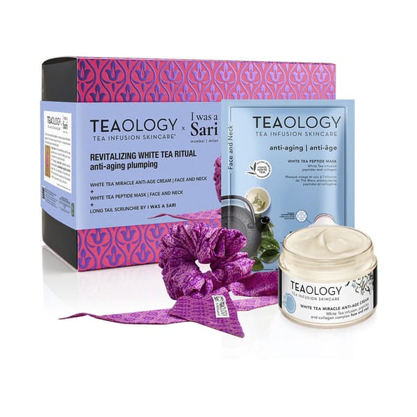 TEAOLOGY WHITE TEA MIRACULOUS ANTI-AGING MIRACULOUS CREAM LOT 3 pcs.