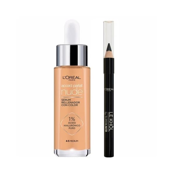 Sérum Teinté - L'Oréal Paris - Accord Parfait Nude - Hyaluronsyra - 30 ml - 4/5Medium