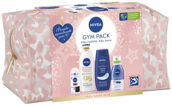 Unisex Cosmetic Set Nivea GYMPACK 5 Pieces