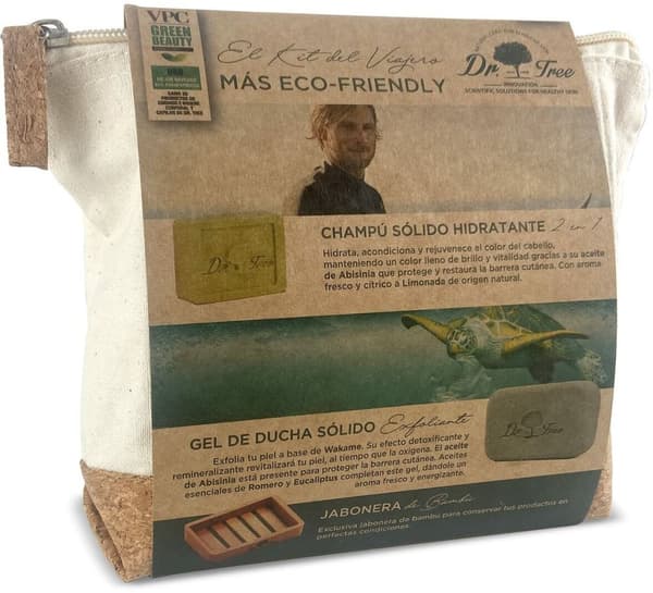 Shower Set Dr. Tree The traveler's kit Sensitive skin 4 Pieces
