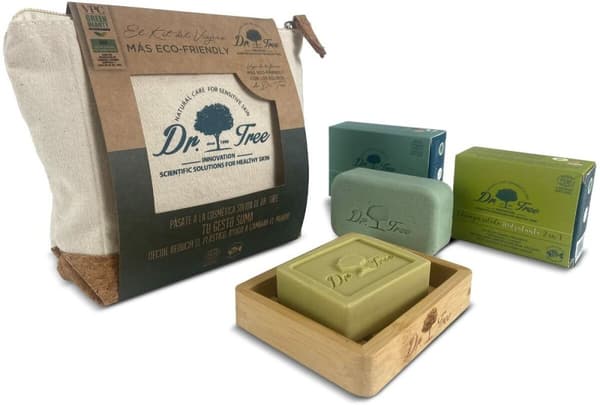 Shower Set Dr. Tree The traveler's kit Sensitive skin 4 Pieces
