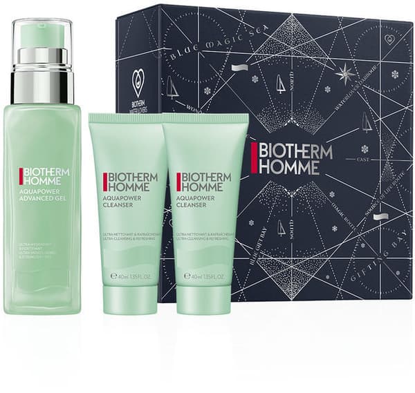 Homme Aquapower Advanced Gel Case Biotherm 3 pcs