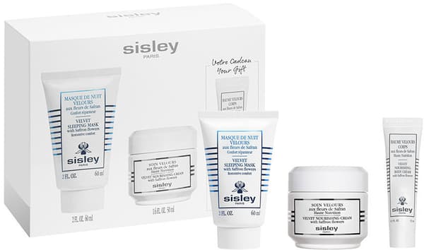 Soin Velours aux Fleurs Safran Lot Sisley 3 pcs