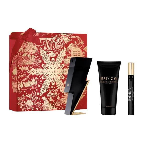 Parfume sæt til mænd Carolina Herrera BAD BOY EDT