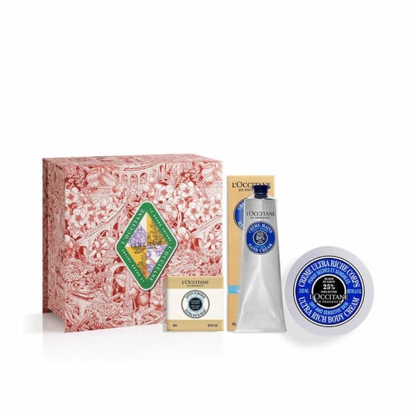Unisex Kosmetisk Sett L'Occitane En Provence KARITÉ 3 Deler