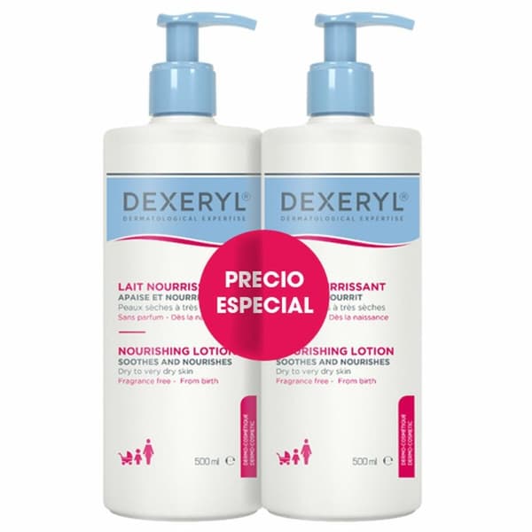 Naisten kosmetiikkasetti Dexeryl LOCIÓN NUTRITIVA 500 ml