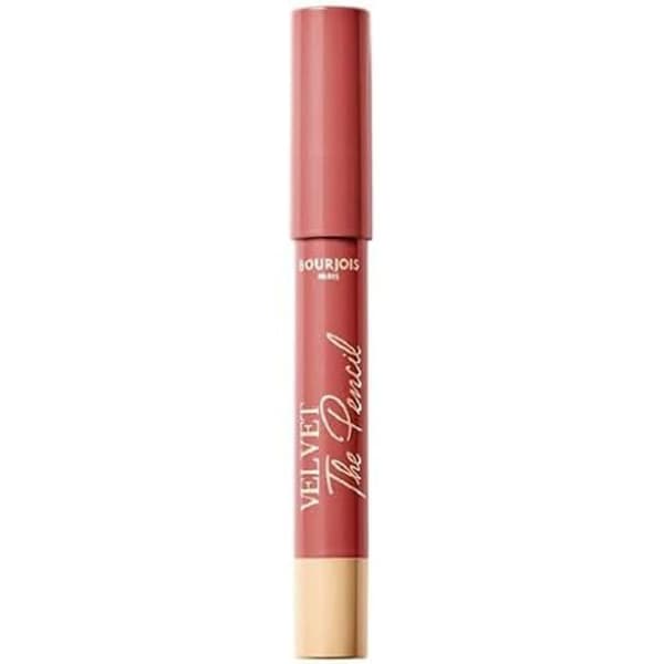 Vattentät matt läpppenna utan överföring - BOURJOIS - Velvet The Pencil - Röd - 04 Less Is