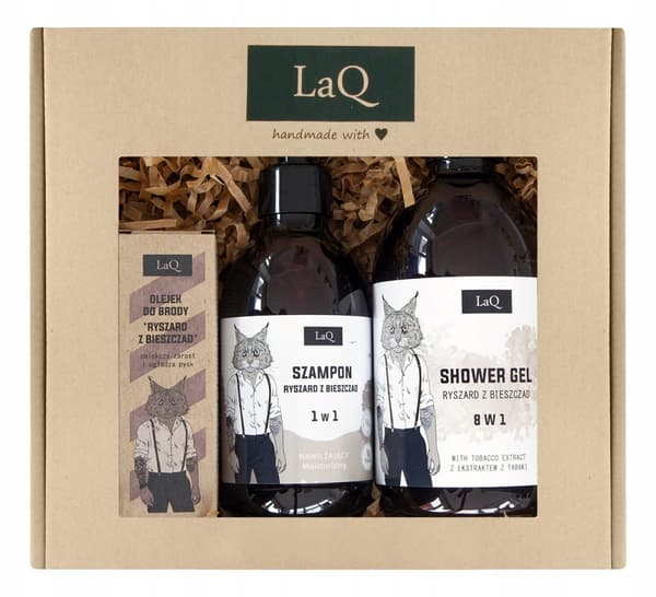 RYŚ SÆT BRUGE GEL 500ML + SHAMPOO 300 ML + OLIE 30ML
