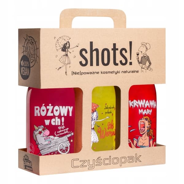 LAQ SHOTS WOMEN'S CLEAN PACK (Pink in CH!, Weronika's Piss, Bloody Mary)/ 7398