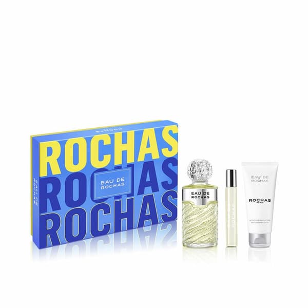 Parfume sæt til kvinder Rochas EAU DE ROCHAS 3 Dele