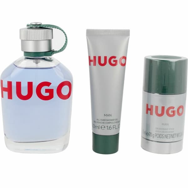 Parfume sæt til mænd Hugo Boss HUGO 3 Dele