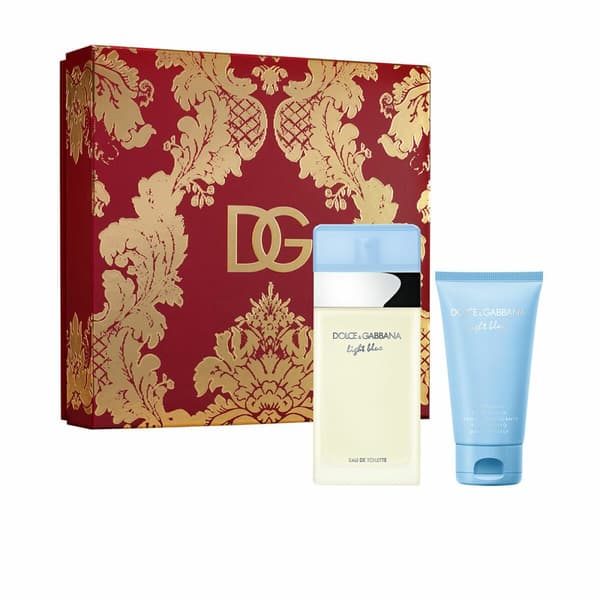 Sett dame parfyme Dolce & Gabbana Light Blue Pour Femme 2 Deler