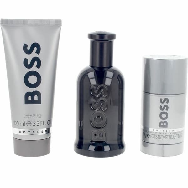 Miesten parfyymisetti BOSS BOTTLED 3 Kappaletta