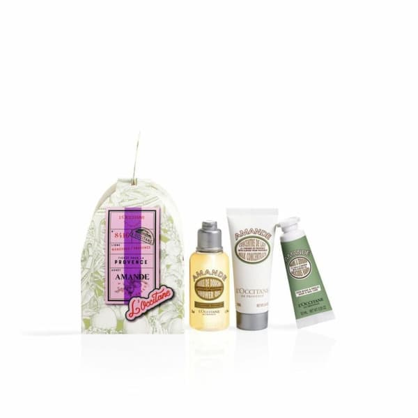 Conjunto de Banho L'Occitane En Provence AMANDE 3 Dele