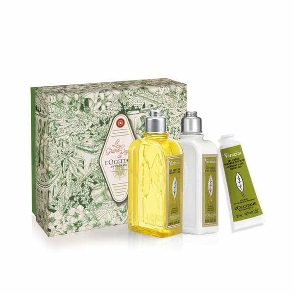 Conjunto de Banho L'Occitane En Provence VERVEINE 3 Dele