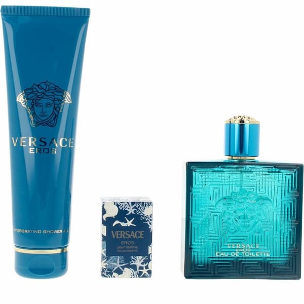 Naisten parfyymisetti Versace EROS 3 Kappaletta