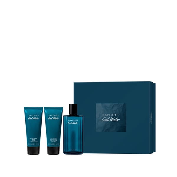Naisten parfyymisetti Davidoff COOL WATER 3 Kappaletta