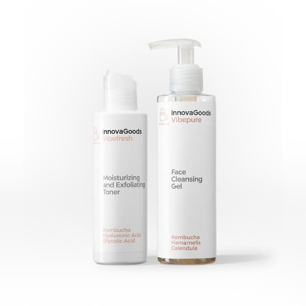 Kasvojenpuhdistus duo-paketti Kombucha InnovaGoods