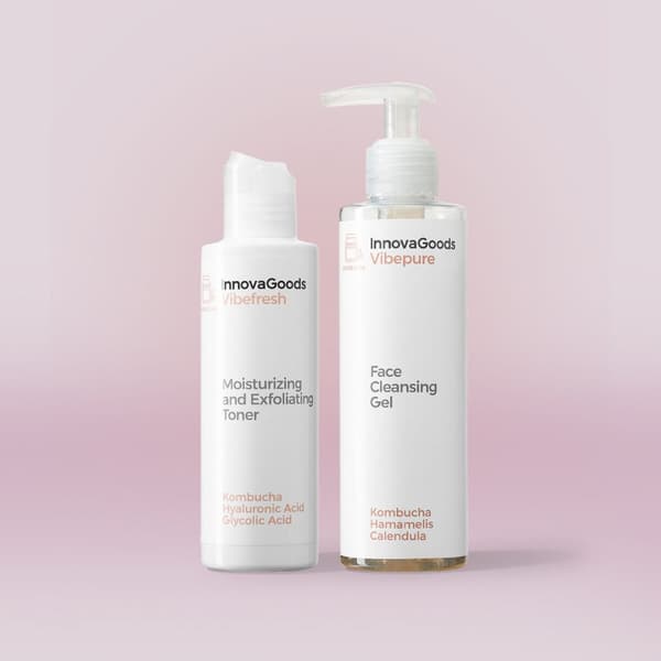 Kasvojenpuhdistus duo-paketti Kombucha InnovaGoods