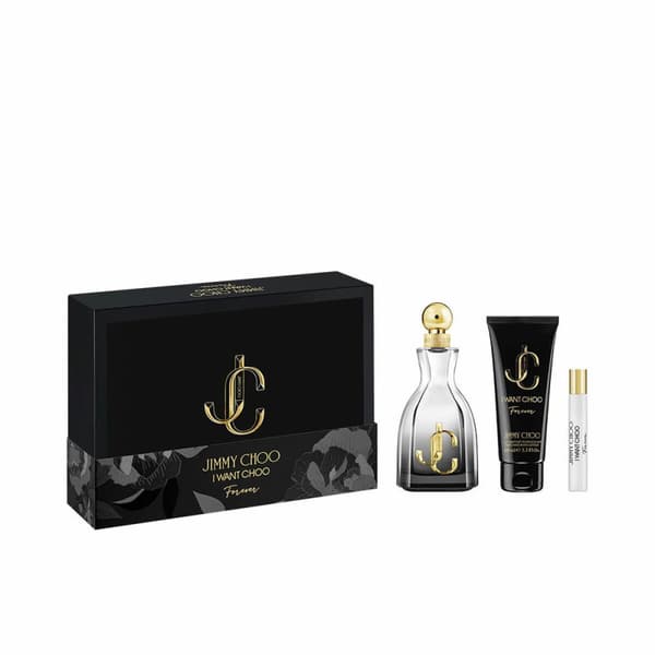 Parfymset Damer Jimmy Choo I WANT CHOO FOREVER 3 Delar