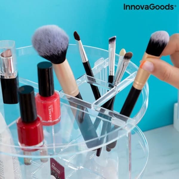 InnovaGoods Rolkup 360° roterande makeup- och skönhetsorganisator