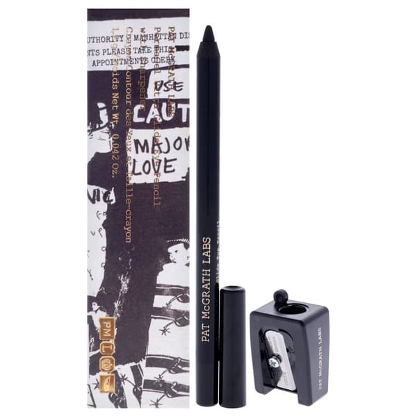 PermaGel Ultra Glide ojenblyant - 202 Xtreme Black af Pat Mcgrath Labs til kvinder - 2 stk. 0,042 oz ojenblyant, blyantspidser