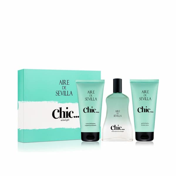Parfume sæt til kvinder Aire de Sevilla AIRE DE SEVILLA CHIC... EDT 3 Dele