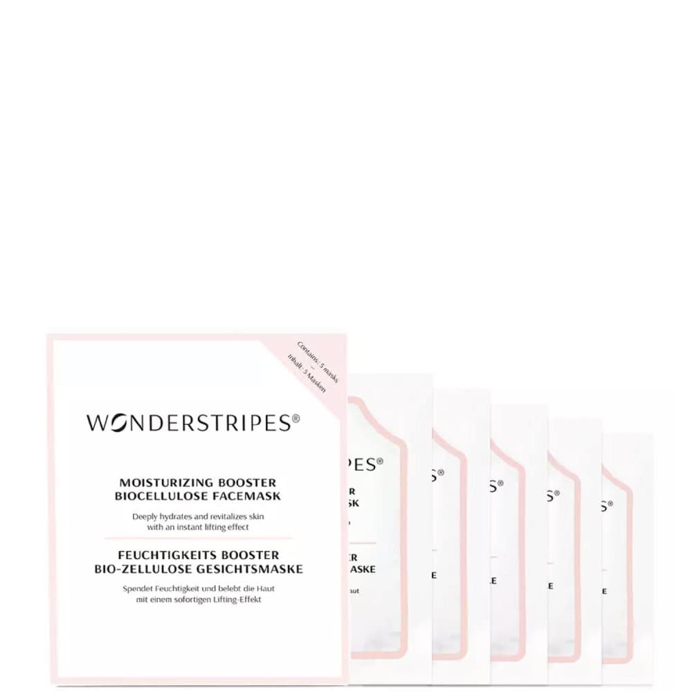 Wonderstripes Cosmetics Moisturizing Booster Biocellulose Face mask